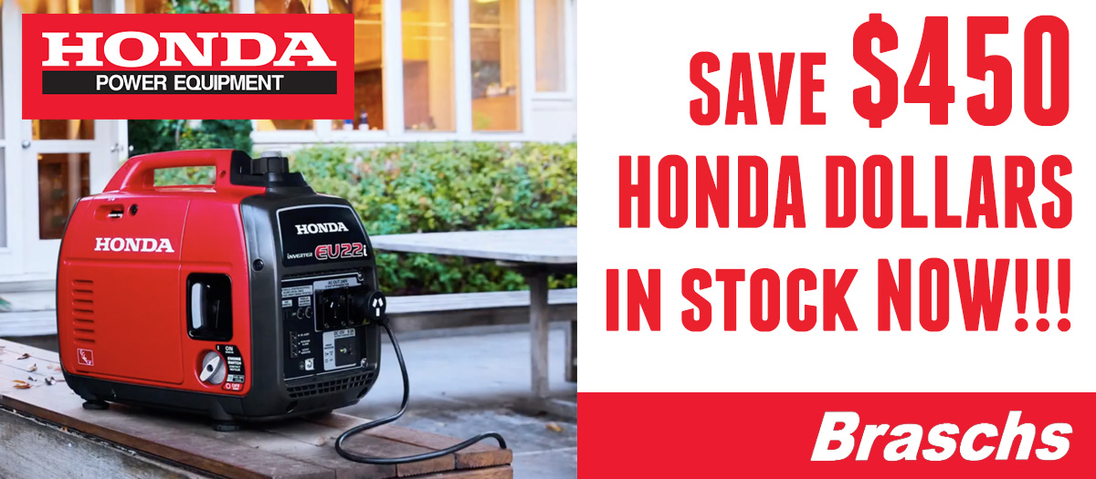 Honda EU22i Generator Super Saver - save $450 Honda Dollars