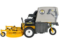 Walker Mower MD21 - well protected large cooling system