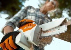 Trimming timber - very handy