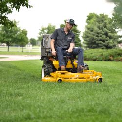 Walker Mower MC19 mowing landscape