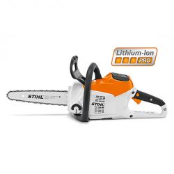 Stihl Battery Chainsaw MSA 160 left side elevation