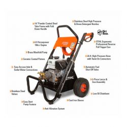 Stihl RB 400 feature set diagram