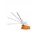 Stihl battery grass trimmer FSA 30 with variable angle for easy cutting in tight places